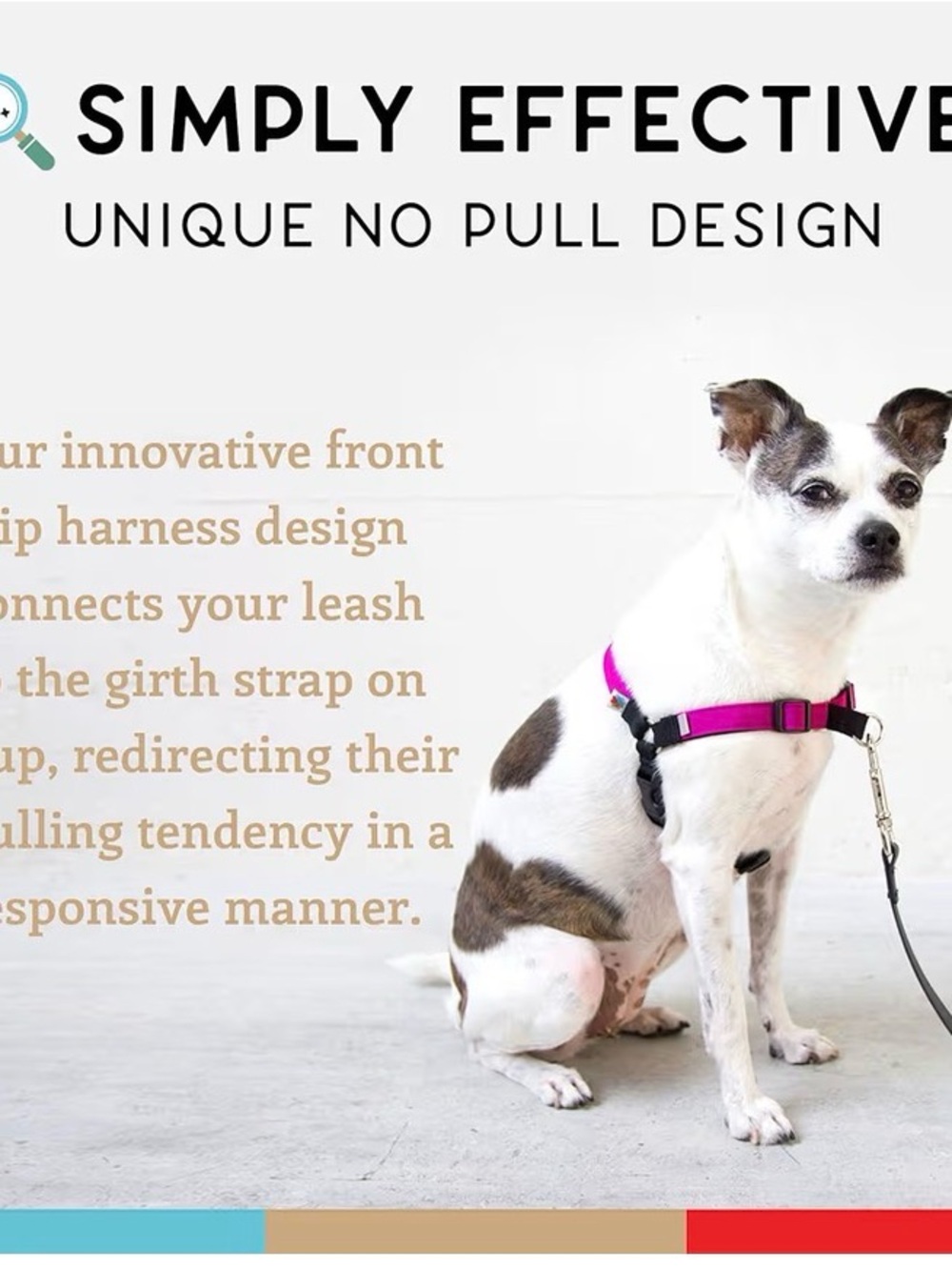 Wildebeest No Pull Dog Harness | Comfortable Training Harnesses Large - Picture 3 of 5